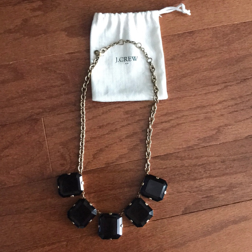 Blue and Gold J. Crew Necklace - nwot